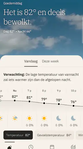 The Weather Channel screenshot