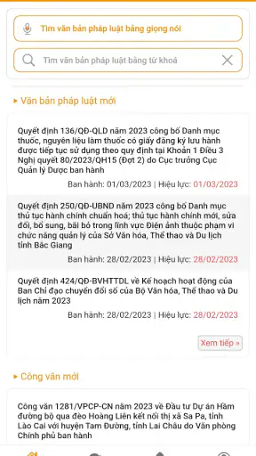 Thư Viện Pháp Luật screenshot