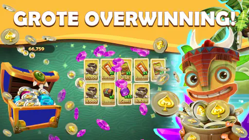 Tiki Solitaire TriPeaks screenshot