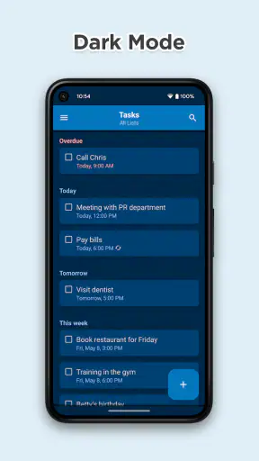 ToDo-lijst, Takenlijst screenshot