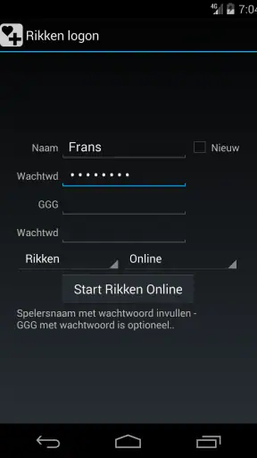 Toepen Plus screenshot