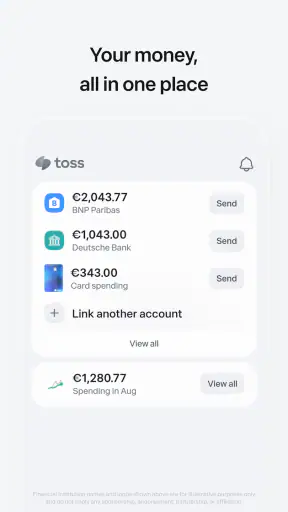 Toss screenshot