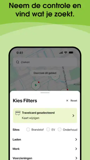 Travelcard: Laadpalen & Tanken screenshot
