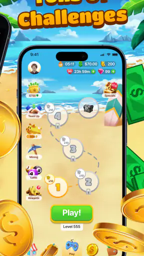 Tropical Crush: Win Cash Prize screenshot