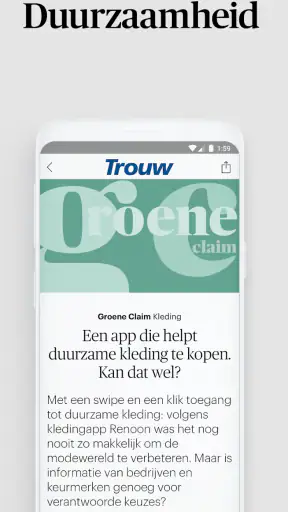 Trouw - Nieuws & Verdieping screenshot