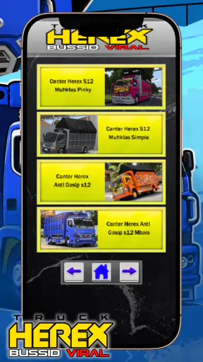 Truck Herex Bussid Viral screenshot