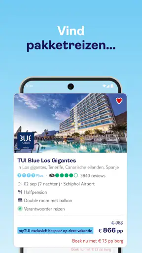 TUI Reisapp: Vakantie & Hotel screenshot