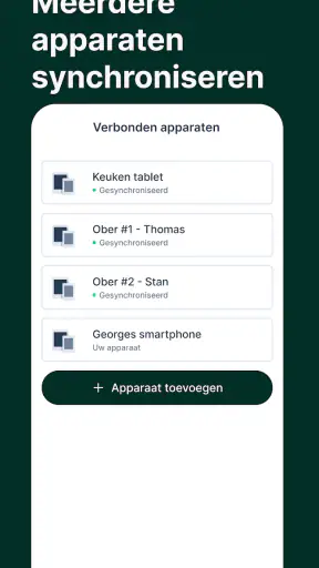Tunder · POS · Verkooppunt screenshot