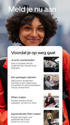 Uber Driver - voor chauffeurs screenshot