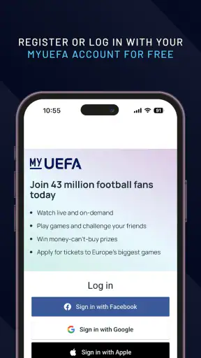 UEFA.tv screenshot