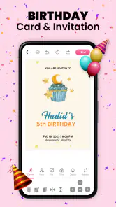 Uitnodiging Kaart Maker screenshot