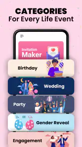 Uitnodiging Kaart Maker screenshot