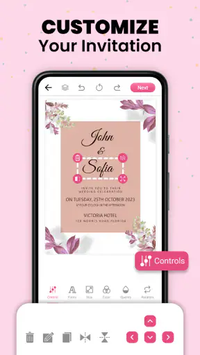 Uitnodiging Kaart Maker screenshot