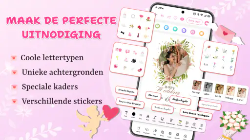 Uitnodiging, Kaarten Sjablonen screenshot