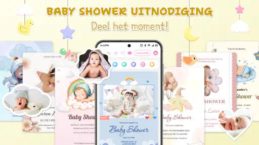 Uitnodiging, Kaarten Sjablonen screenshot