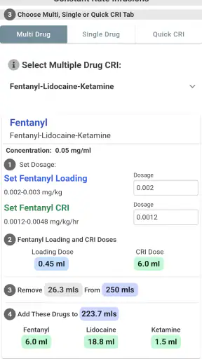 Vetcalculators screenshot