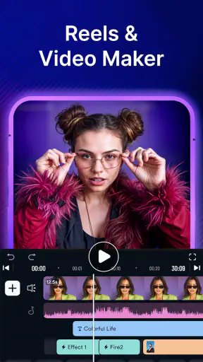 Video-editor Reels Maker-app screenshot
