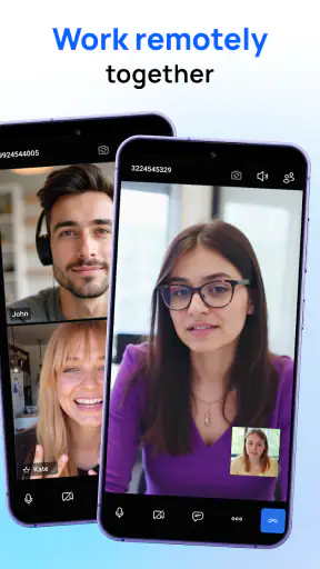 Videoconferentie vergaderingen screenshot