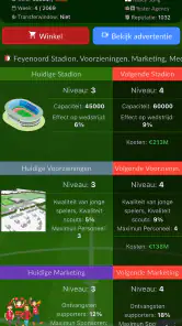 Voetbalagent screenshot