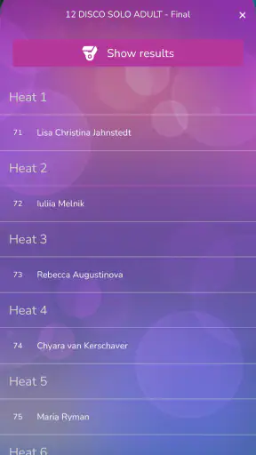 Vote4Dance screenshot