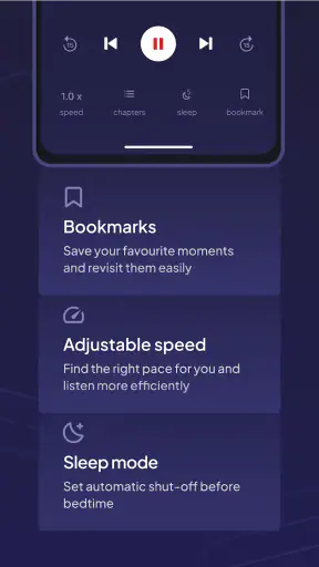 Voxa - Audiobooks & E-books screenshot