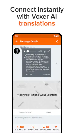 Voxer Walkie-Talkie PTT screenshot
