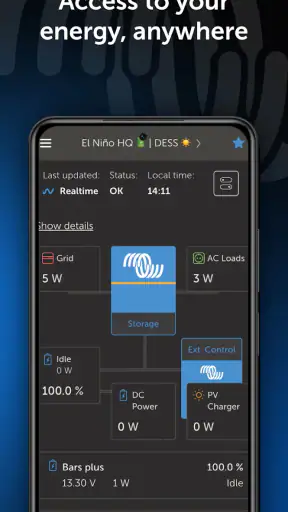 VRM (Victron Energy) screenshot