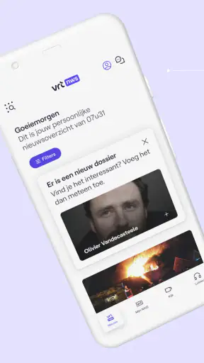 VRT NWS screenshot