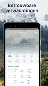 WeatherPro: Weer & Radar screenshot