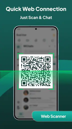 Web Scan & Dual Chat App screenshot