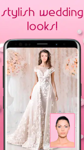 Wedding Dress Photo Montage screenshot