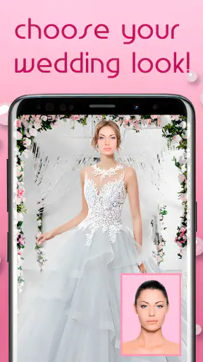 Wedding Dress Photo Montage screenshot