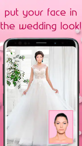 Wedding Dress Photo Montage screenshot