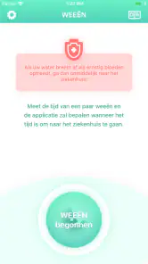Weeën Timer 9m - Zwangerschap screenshot