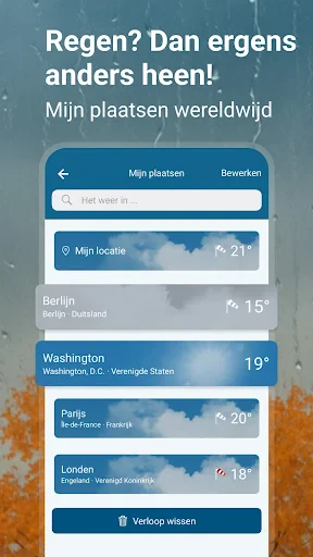 Weer & Radar met buienradar screenshot