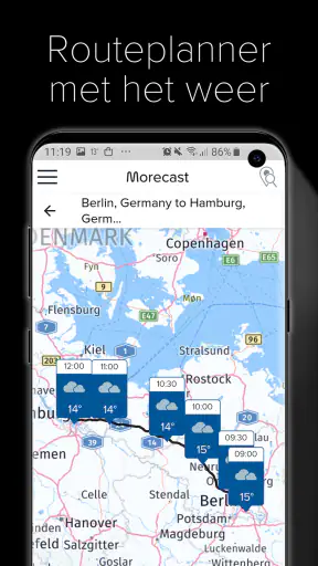 Weer & Weerradar - Morecast screenshot