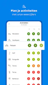 Weeronline:buien & regen radar screenshot