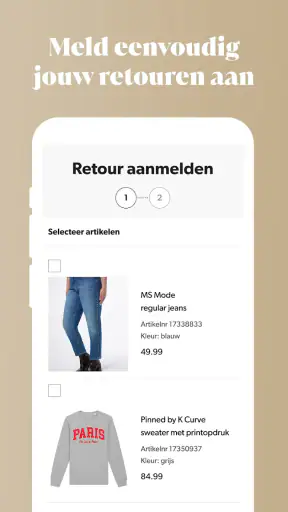 Wehkamp - Shop online screenshot