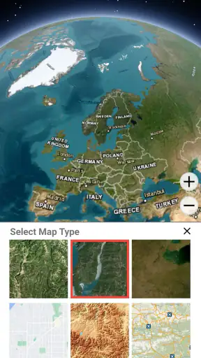 Wereldkaart - 3D Aarde screenshot