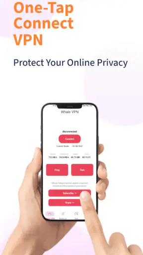 Whale VPN screenshot