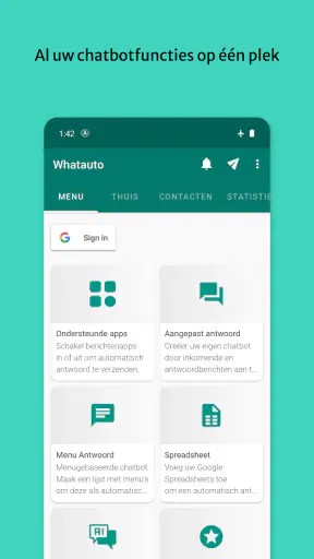 Whatauto - Auto antwoord screenshot