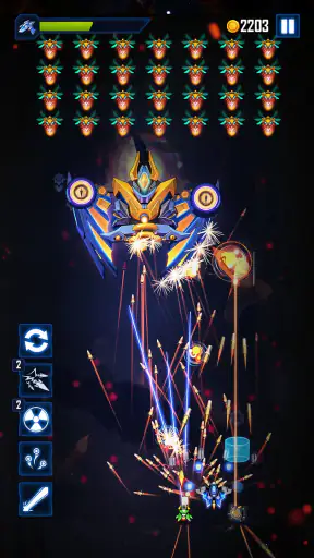WindWings: Galaxy attack Pro screenshot