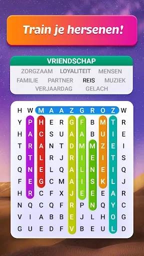Woordzoeker Puzzel screenshot