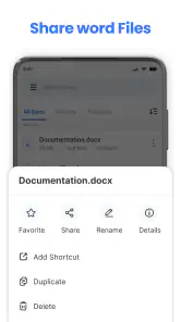 Word Document Office: Word App screenshot
