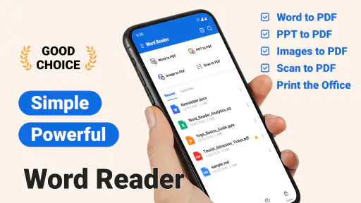 Word Reader - Docx/PDF Viewer screenshot