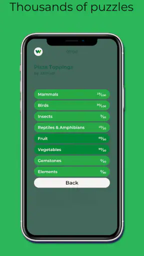 Word Salad: a daily puzzle screenshot