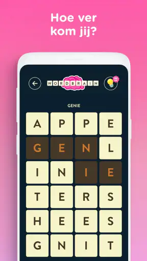 WordBrain screenshot