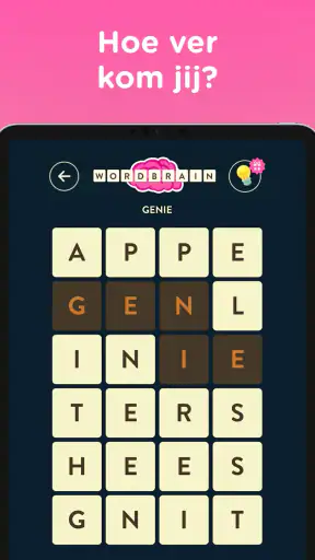 WordBrain screenshot