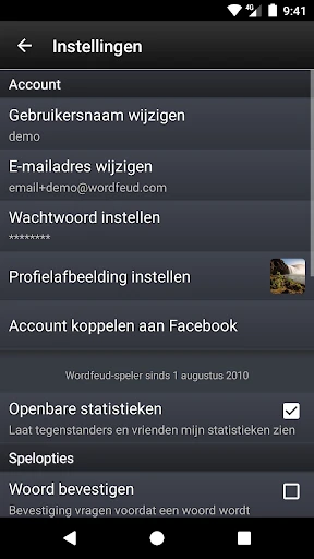 Wordfeud screenshot