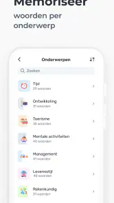 WRD – Woorden leren screenshot
